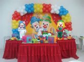 Buffet Completo Infantil  p/ 50 pessoas  c/ bebida alc.