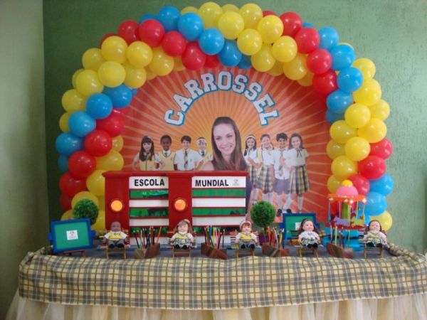 Buffet Completo Infantil p/ 150 pessoas