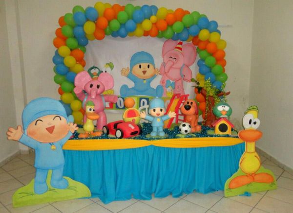 Buffet Completo Infantil p/ 200 pessoas c/ bebida alc.